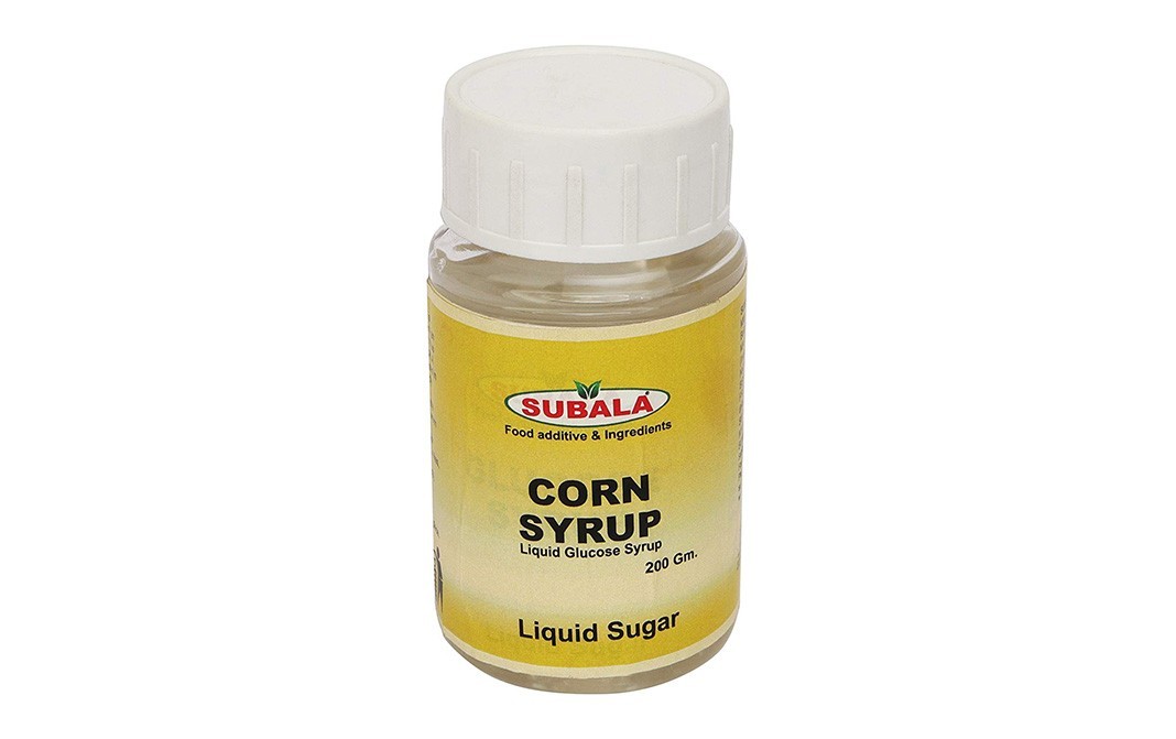 Subala Corn Syrup, Liquid Sugar (Liquid Glucose Syrup)   Glass Jar  200 grams